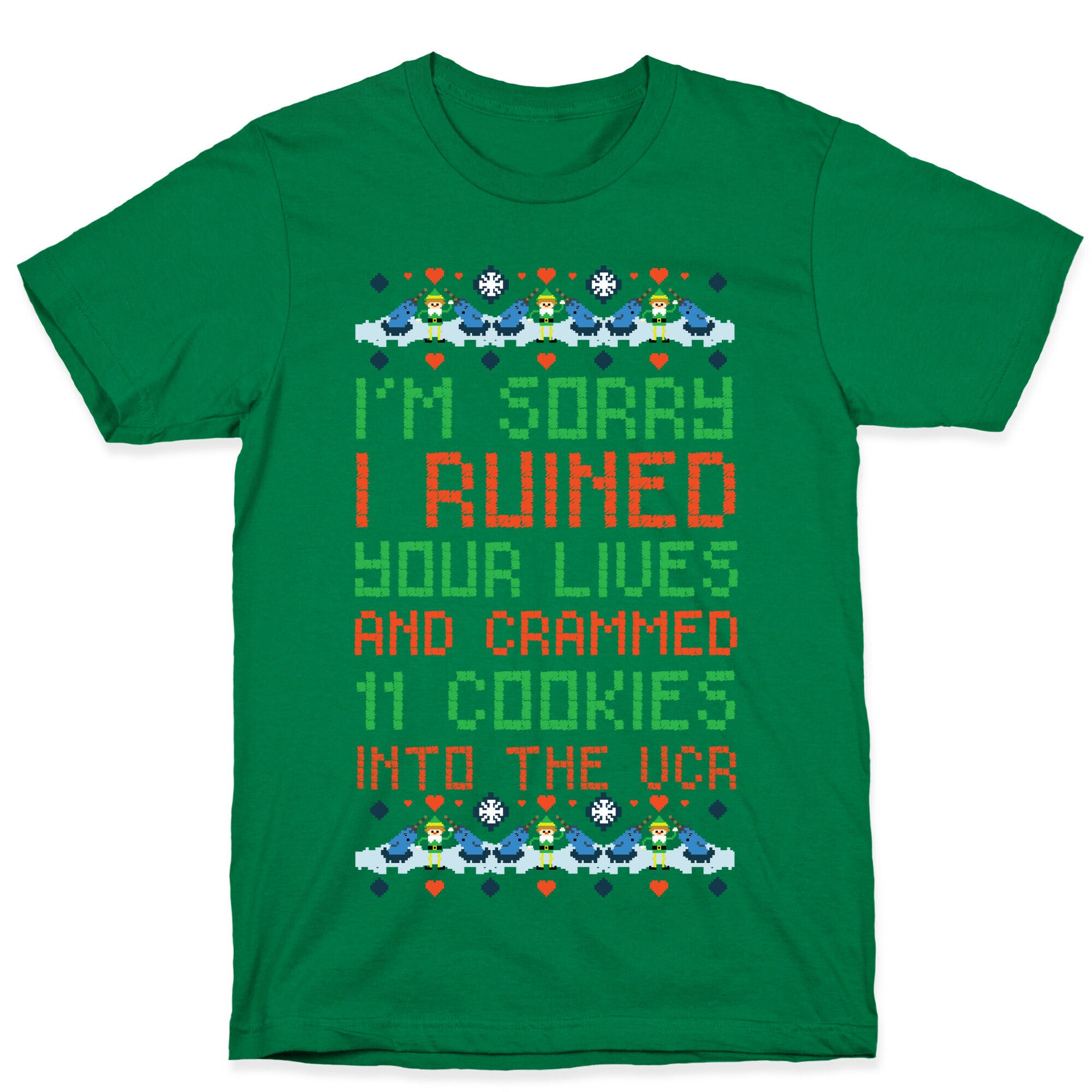 I'm Sorry I Ruined Your Lives and Crammed 11 Cookies in Your VCR T-Shirt